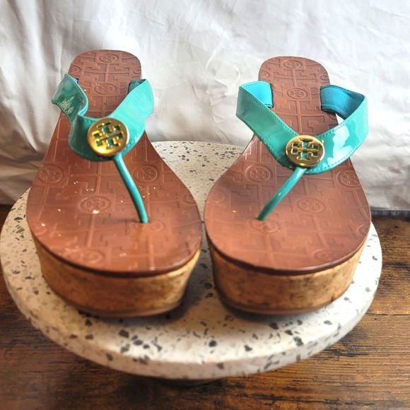 TORY BURCH Thora Wedges - Picture 1 of 8
